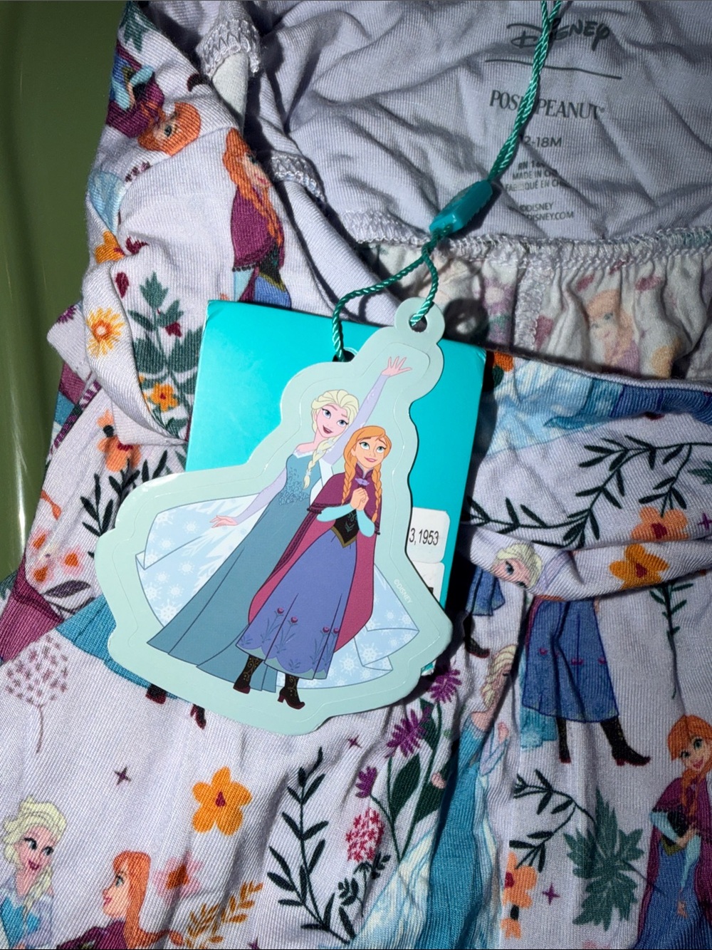 Posh Peanut Disney Elsa & Anna Scoop Back Jumpsuit - Picture 6 of 7